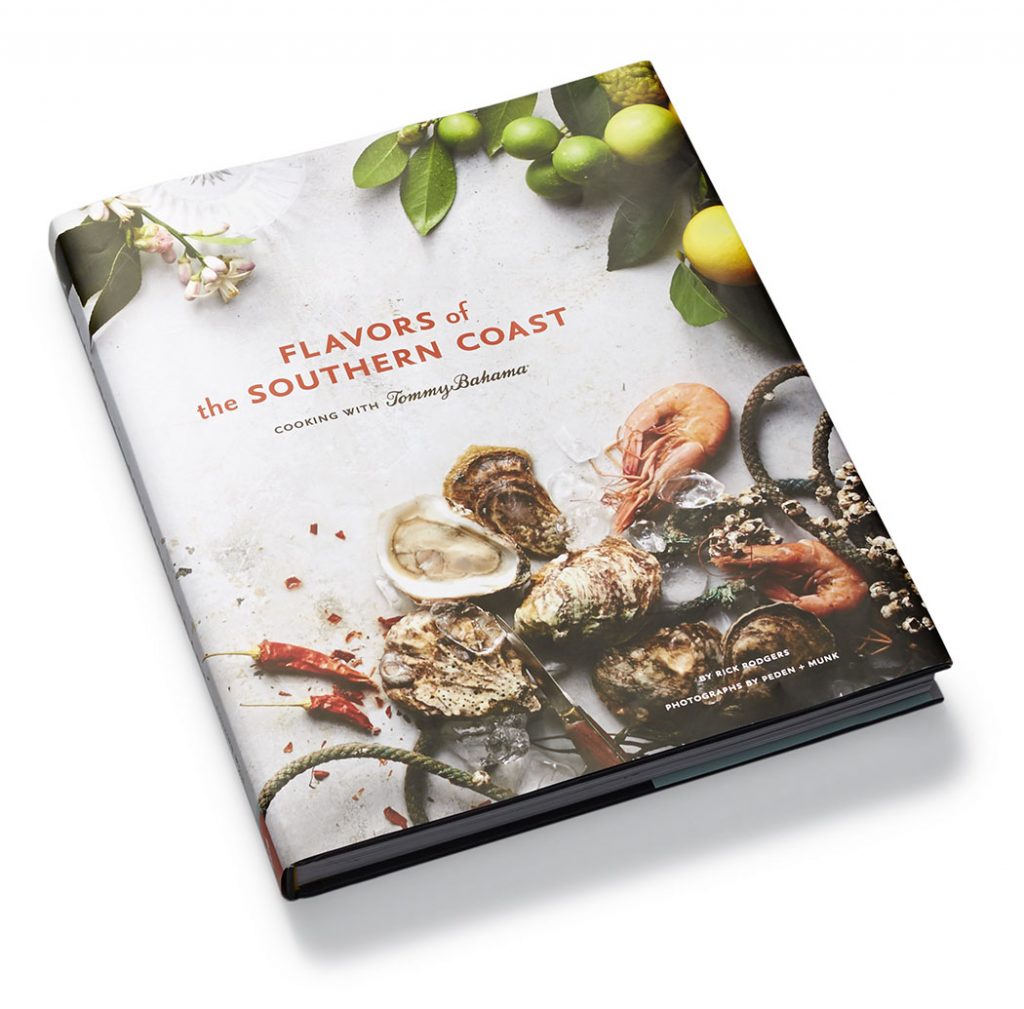 tommy bahama cookbook, cooking, florida, coastal, southern food, bites, muchies, tasty, shirts, clothing 