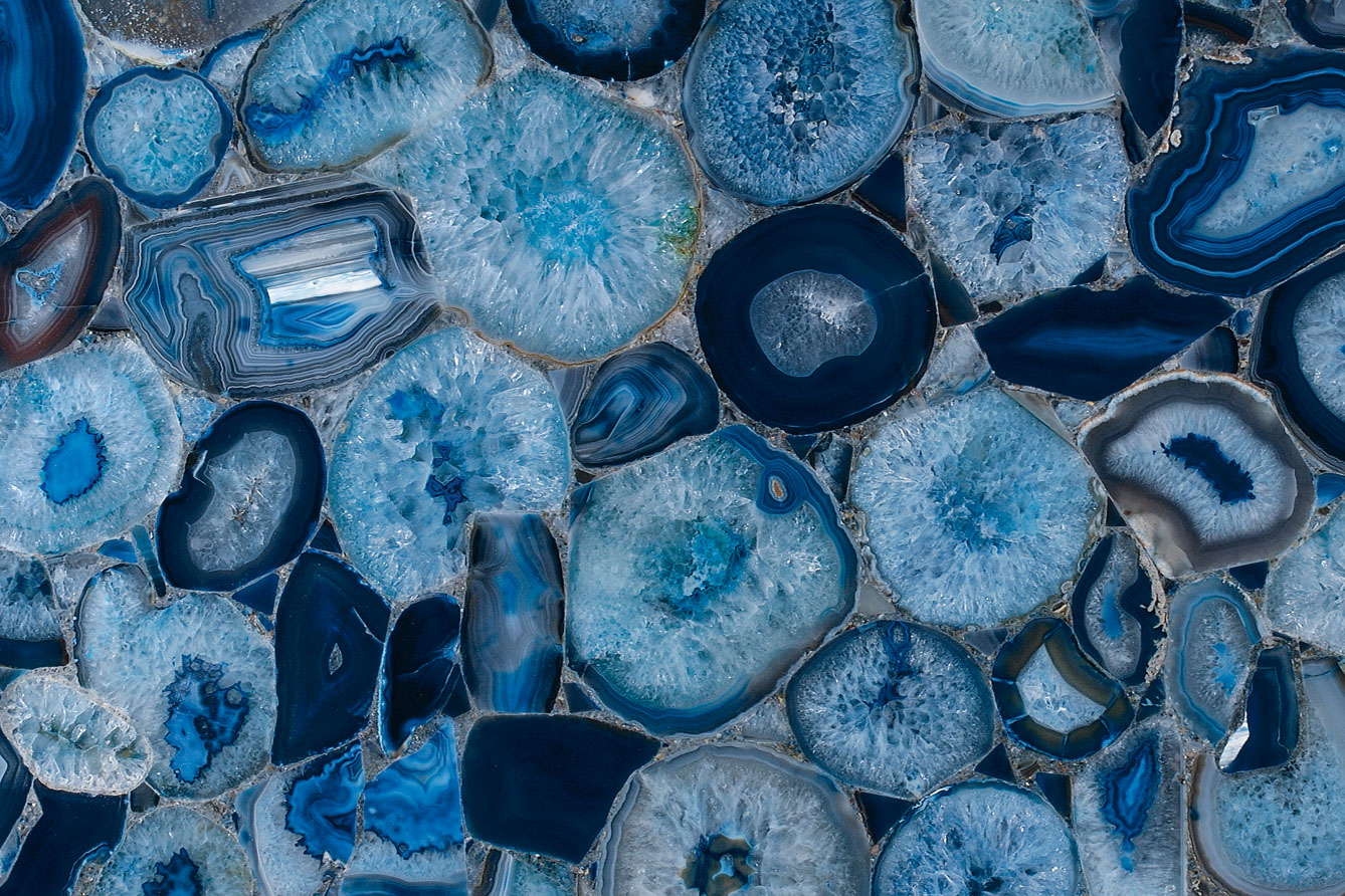 Mixed Media A collection of locally sourced tile and stones