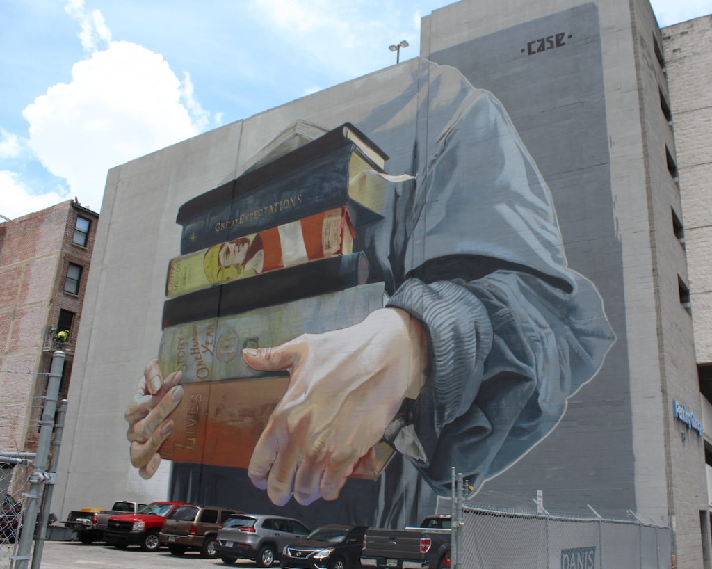 Where to find some of the murals that brighten up the streets of