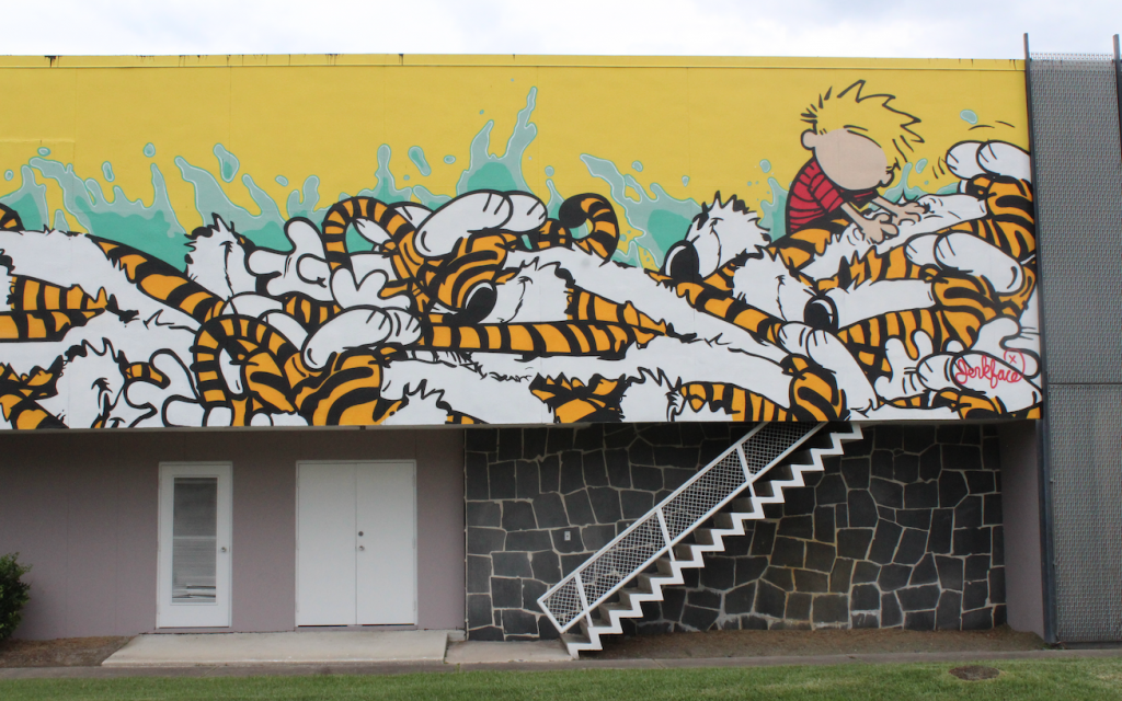 Where to find some of the murals that brighten up the streets of