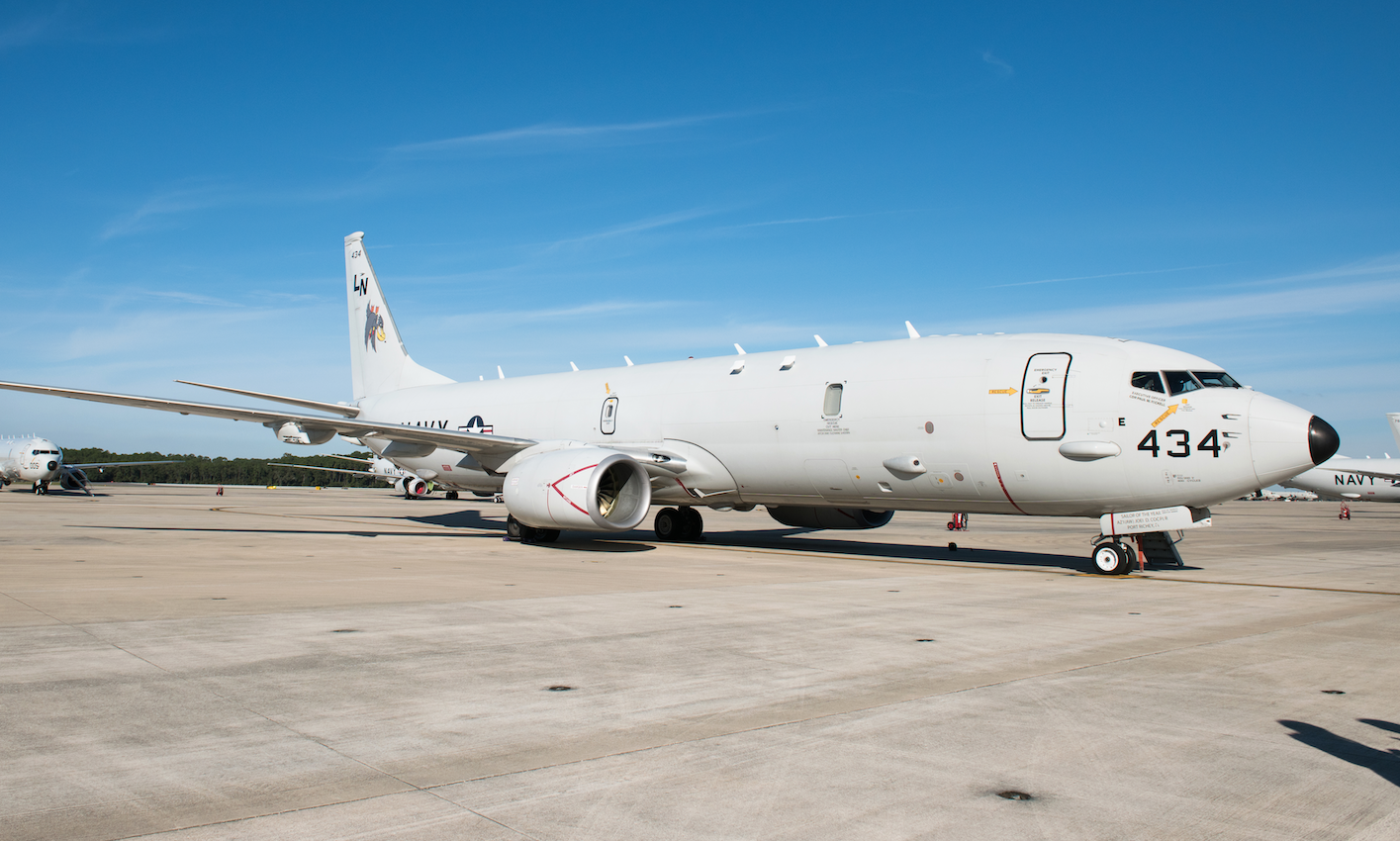 A flight linelevel inspection of the U.S. Navy’s P8A Jacksonville